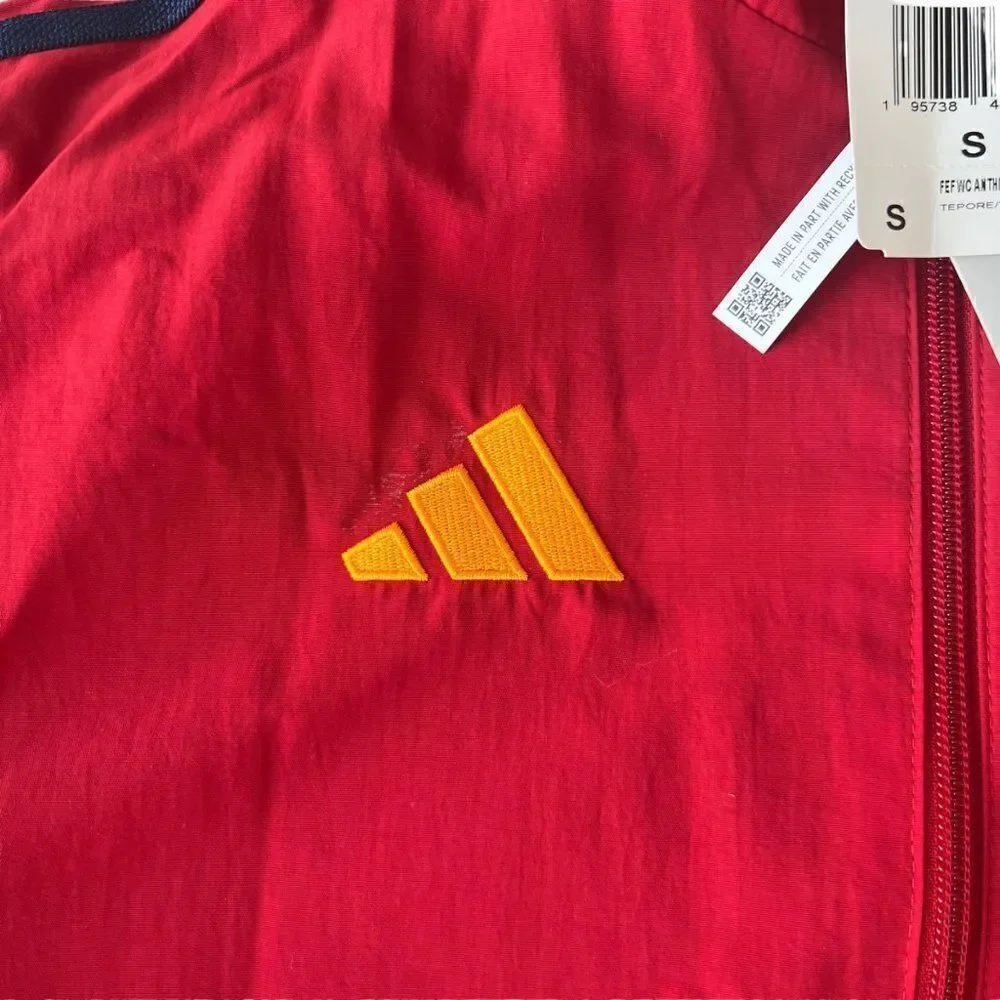 Adidas Spain 2022‎ World Cup Anthem Reversible Jacket HE8920 Men's S